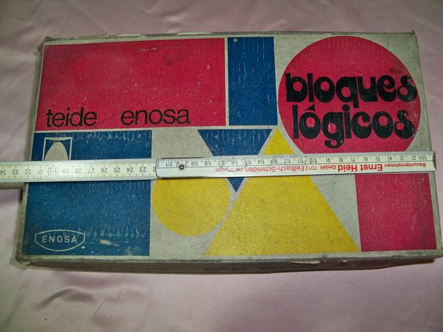 Antiguo juego BLOQUES LOGICOS , TEIDE , DE ENOSA ,