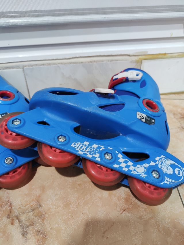 Patines en linea para niñ@. Talla 30-32