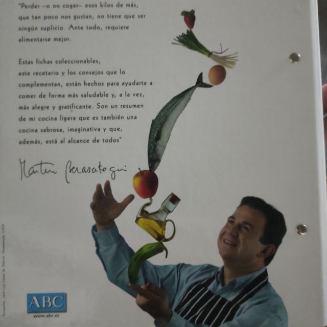 Colección recetas ABC de Martín Berasategui