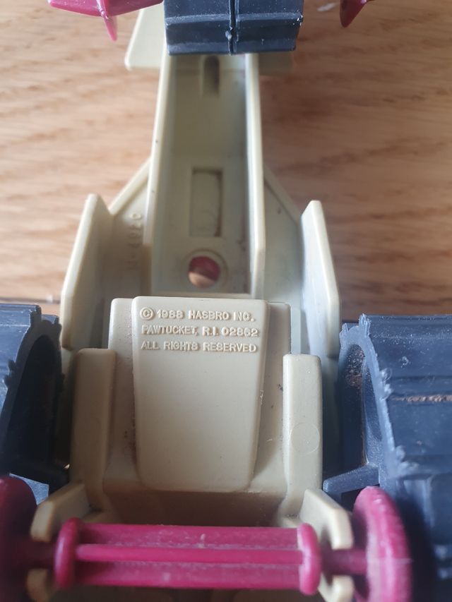 Gi Joe Devastator 1988 y Hovercraft 1988