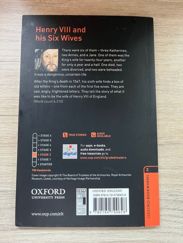 Libro Henry VIII and his six wives