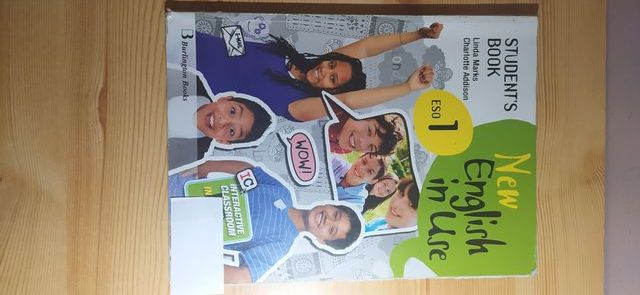 Libro de inglés 1 eso