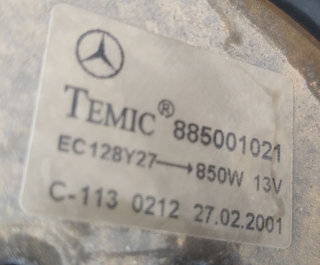 Electroventilador Mercedes ML W163 270 A1635000093