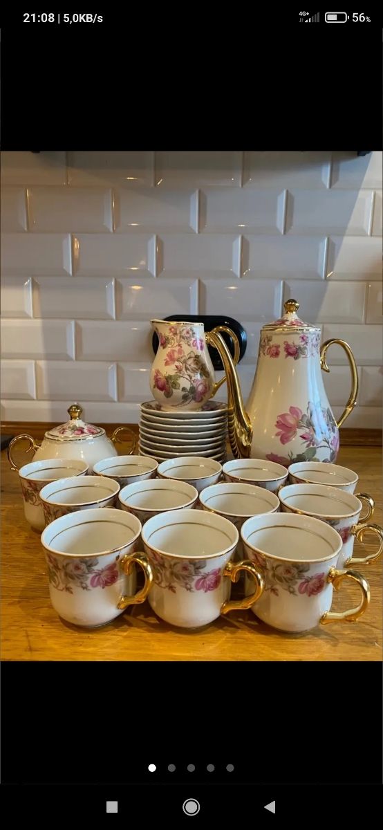 Juego de café francés