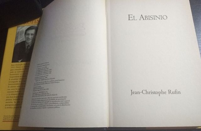 'El abisinio', de Jean-Christophe Rufin