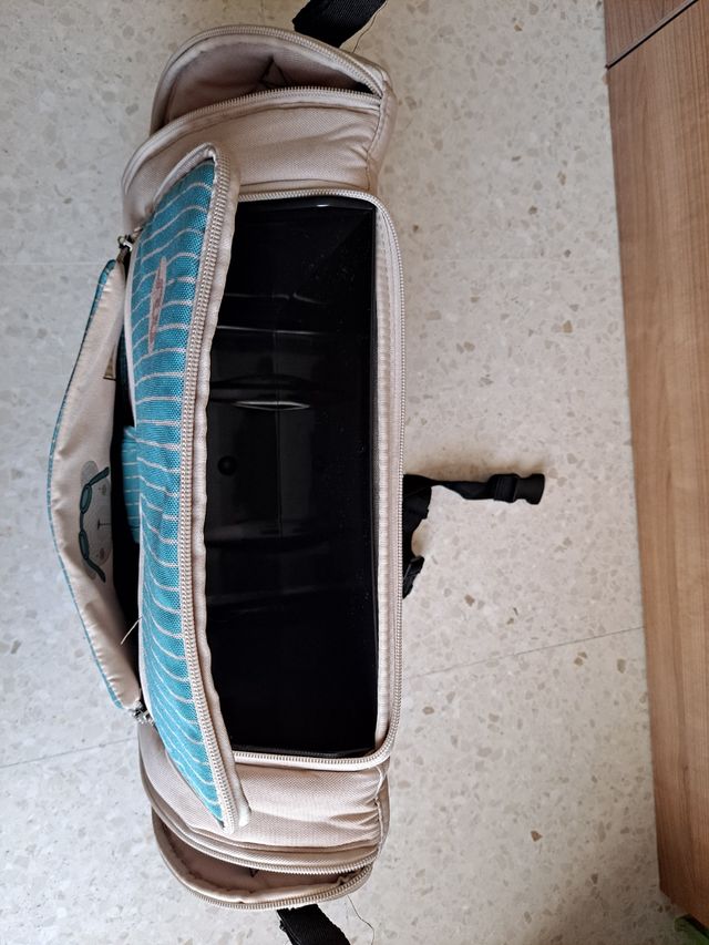 Bolso alzador MS azul