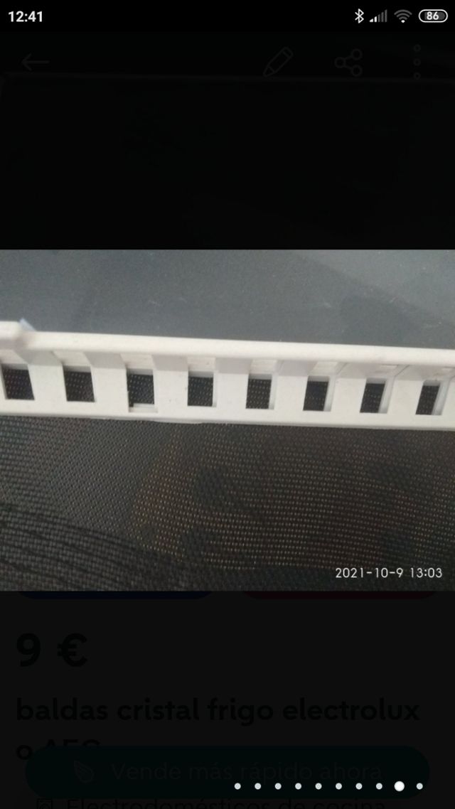 balda cristal frigorífico bosch