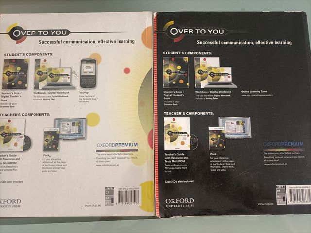 pack libros inglés 1 Bachillerato 