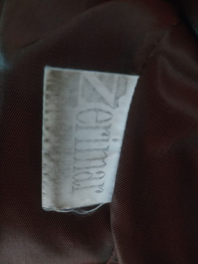 Chaqueta cuero natural ovino