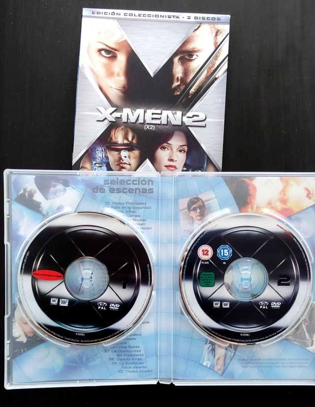 DVD X-Men 2 (2003).