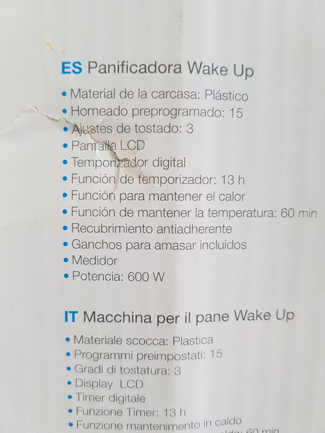 Panificadora Princess