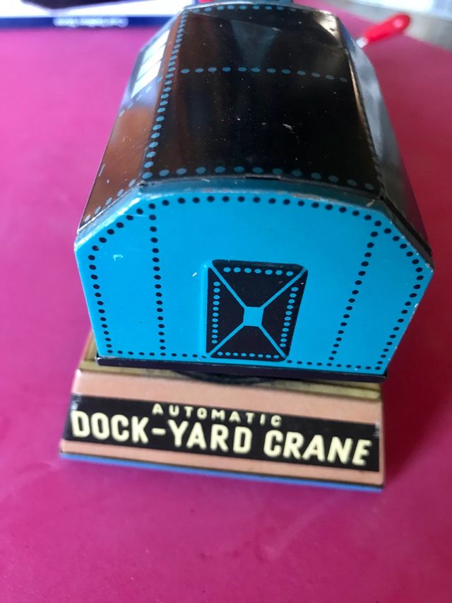 Grúa Portuaria BILLER BAHN Hojalata FUNCIONA