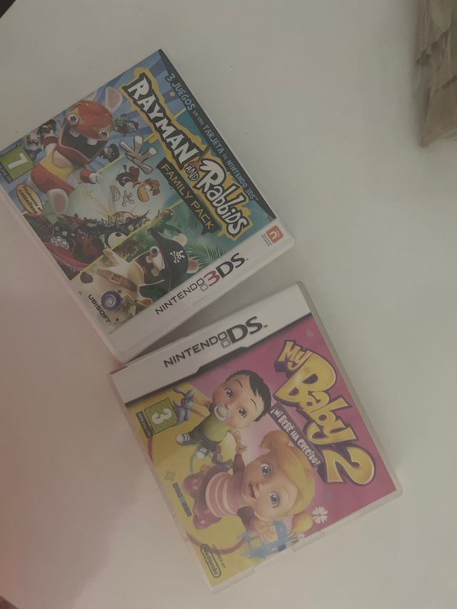 Pack de 2 videojuegos para la Nintendo