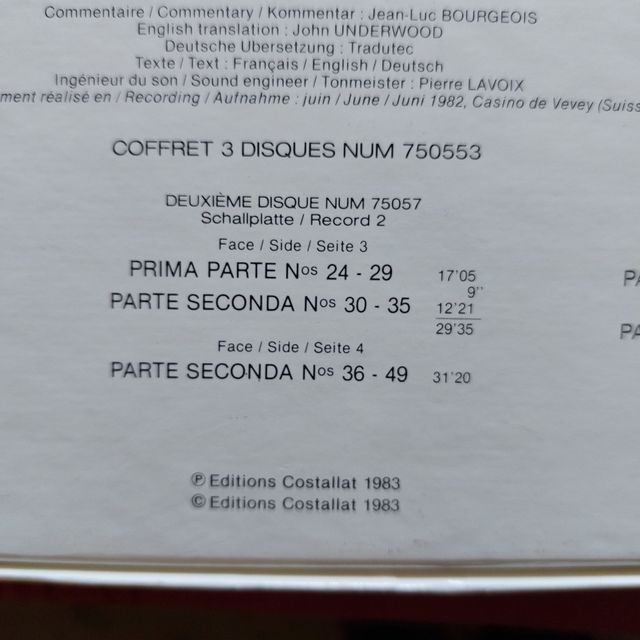 Lote vinilos de J.s Bach