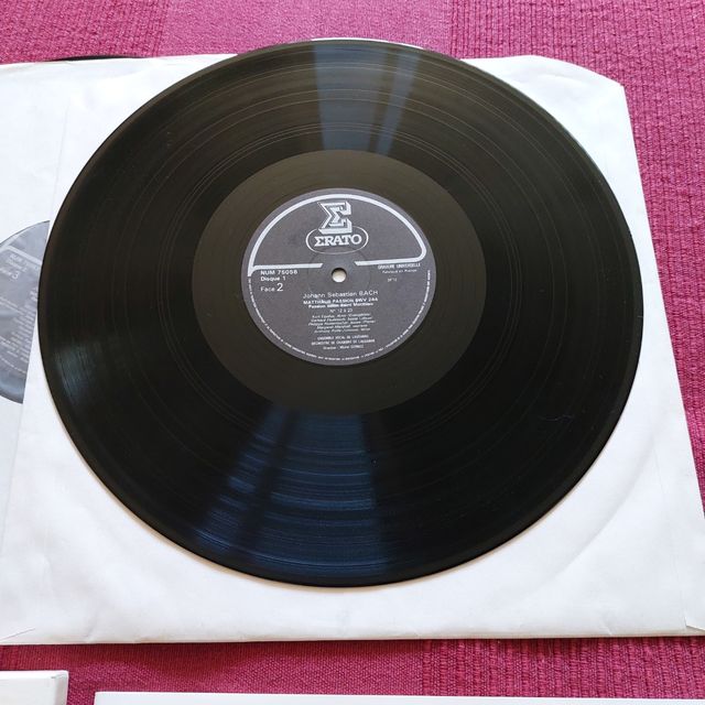 Lote vinilos de J.s Bach