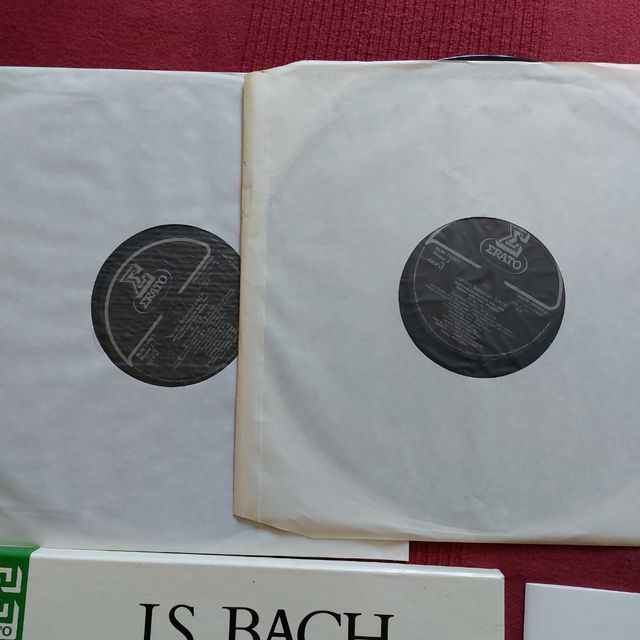 Lote vinilos de J.s Bach