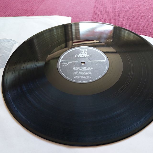 Lote vinilos de J.s Bach