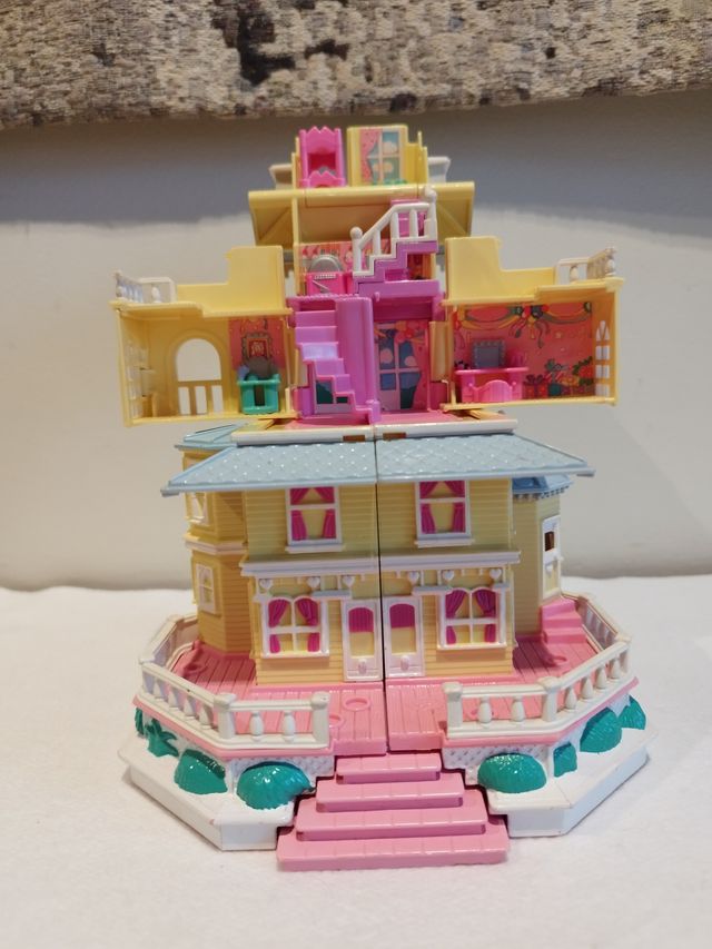 Polly Pocket Clubhouse Pop Up Party Play House Set