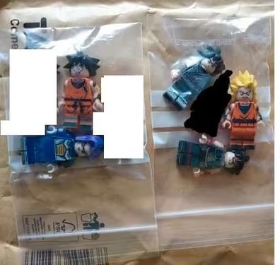 Figuras d'As bólas máxicas compatíbeis con Legos