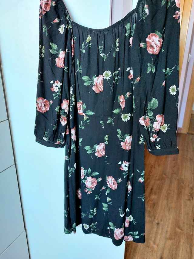 Vestido estampado Mango