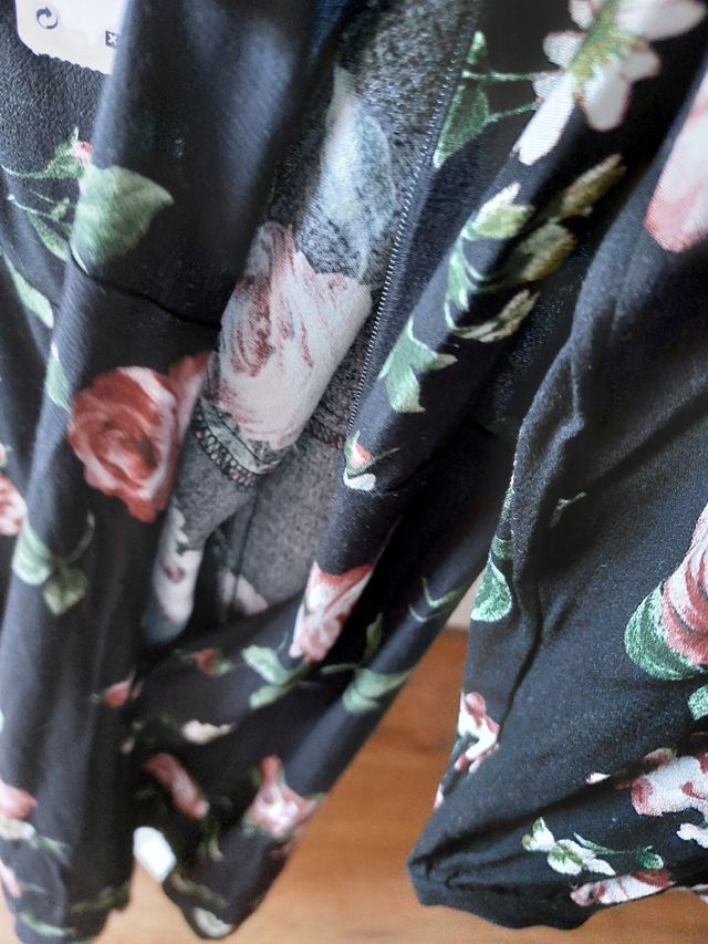 Vestido estampado Mango