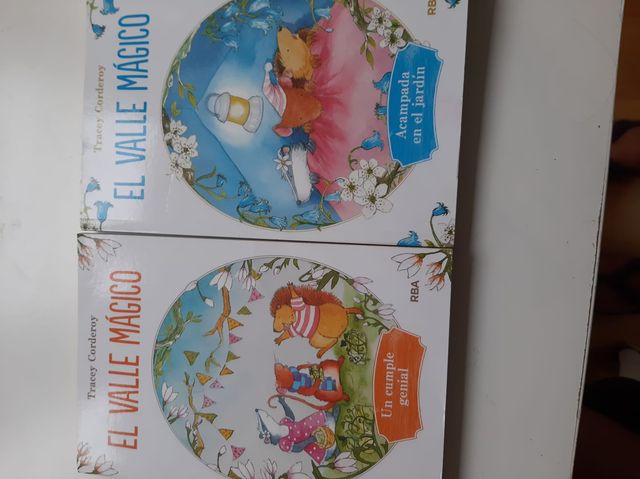 Lote 2 libros El valle mágico. Tracey Corderoy.