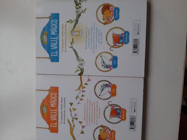 Lote 2 libros El valle mágico. Tracey Corderoy.
