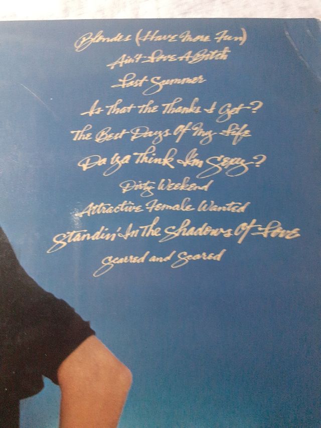 Rod Stewart  Blondies have more fun or do they?