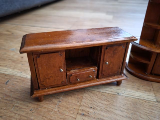 Conjunto de móveis em miniatura