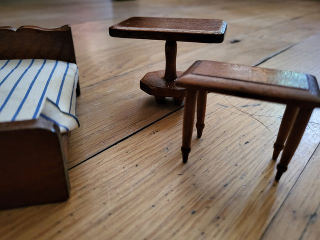 Lote de quarto em miniatura