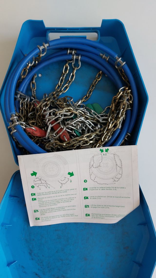 Cadenas para nieve tamaño 80