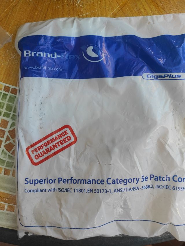 cable Red categoría 5