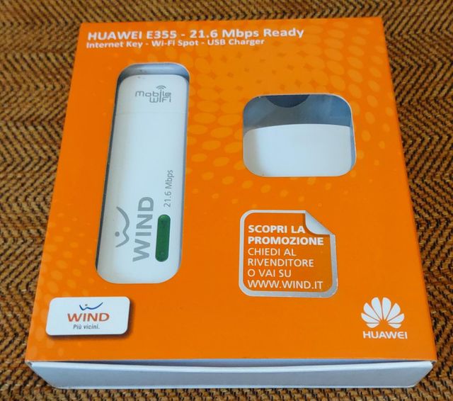HUAWEI E355 21.6 MBPS READY INTERNET KEY WIFI SPOT