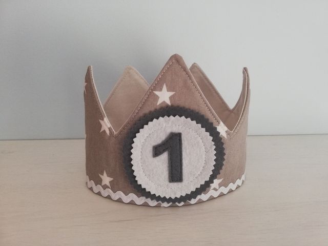 Corona cumpleaños varios numeros