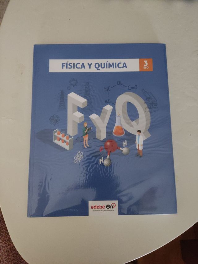 Libro de física y química 3 ESO Edebé Nuevo