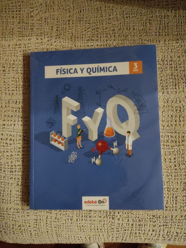Libro de física y química 3 ESO Edebé Nuevo