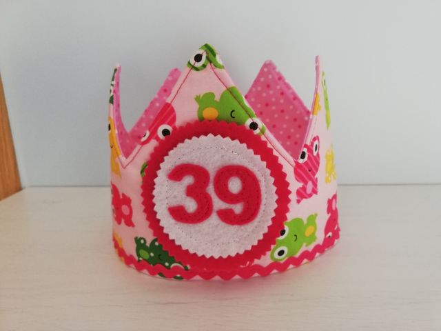 Corona cumpleaños varios numeros