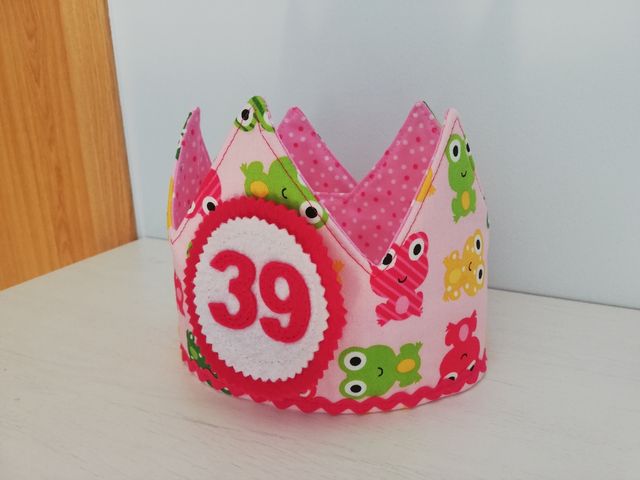 Corona cumpleaños varios numeros