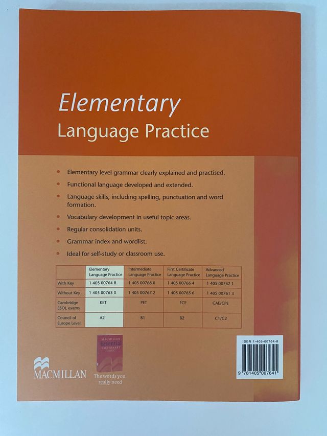 English Grammar and Vocabulary A2