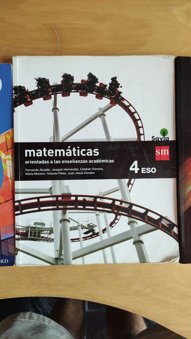 Libros 4 ESO Savia SM, Science bits, Oxford