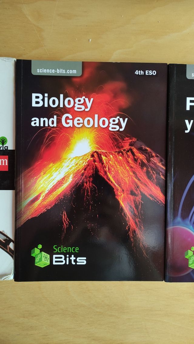 Libros 4 ESO Savia SM, Science bits, Oxford
