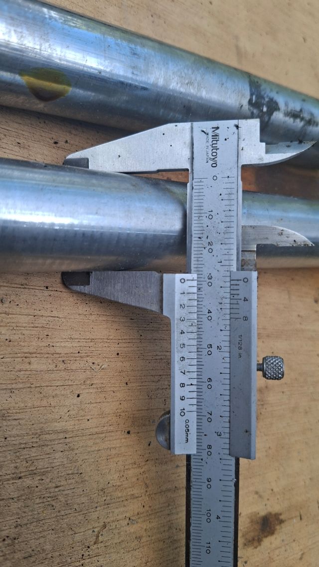 barras dirección + amortiguador bultaco