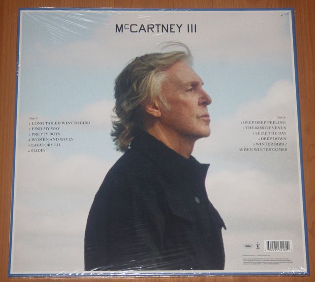 PAUL McCARTNEY McCartney III LP Azul Beatles