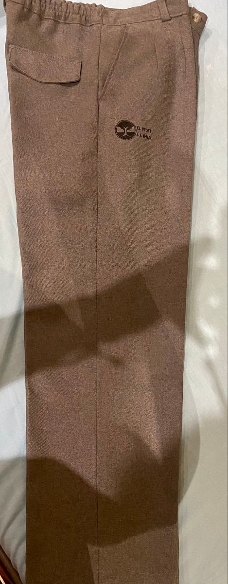 Pantalón largo uniforme  colegio el Prat