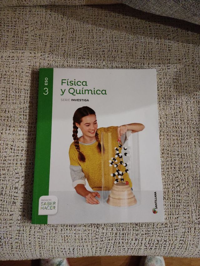 Libro física y química 3 ESO Santillana