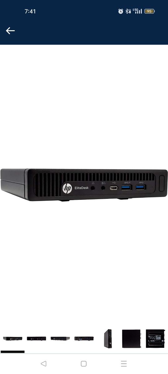 HP EliteDesk 800 G2 Desktop Mini PC