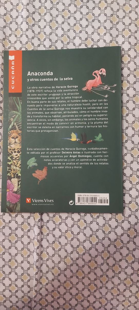 Libro Anaconda y otros cuentos de la selva