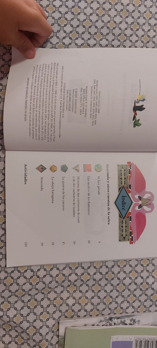 Libro Anaconda y otros cuentos de la selva