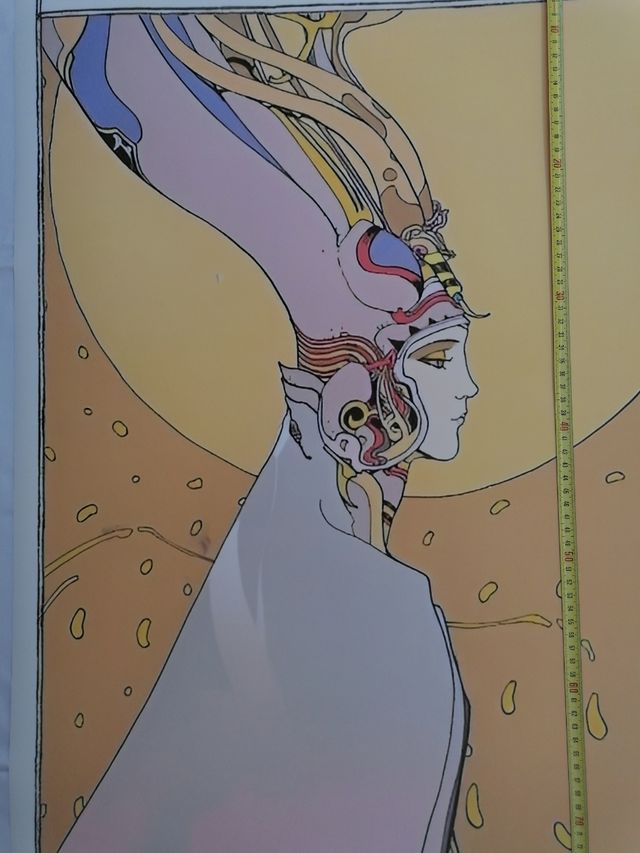 CÓMIC. MOEBIUS. GUERRERO. CARTEL