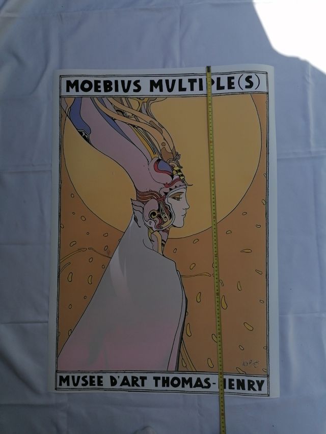 CÓMIC. MOEBIUS. GUERRERO. CARTEL